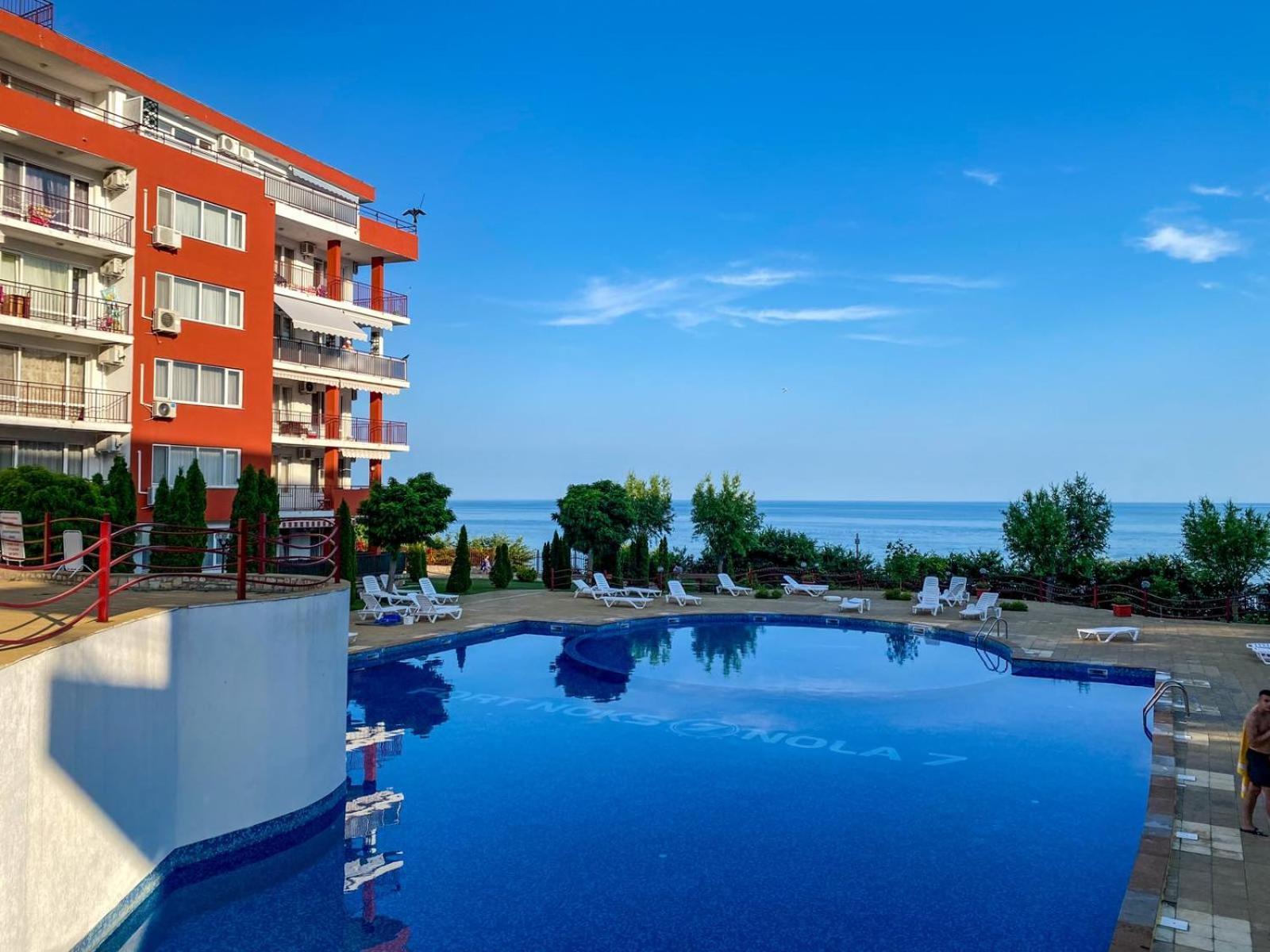 Panorama Fort Beach, Фамилно Студио Deluxe Sveti Vlas Exterior foto