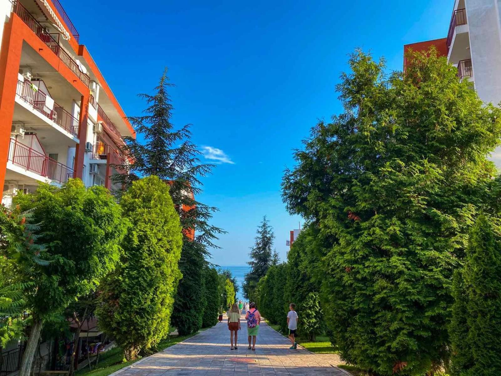 Panorama Fort Beach, Фамилно Студио Deluxe Sveti Vlas Exterior foto